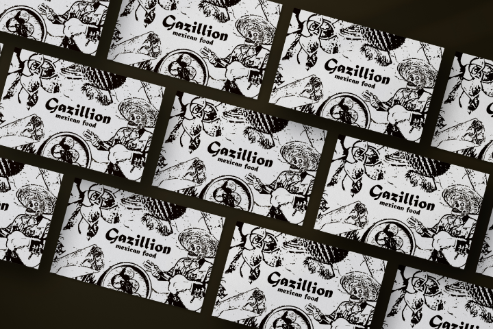 Визитка для ресторана мексиканской кухни