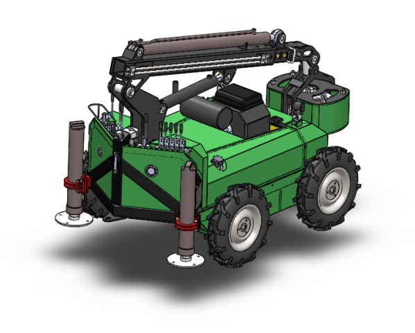 Установка завинчивания свай