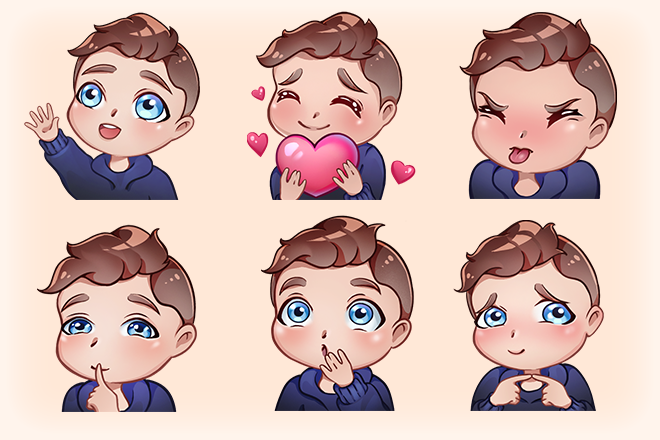 Смайлики для твича