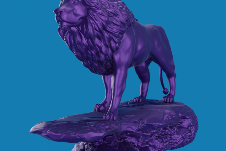 Leo Statue