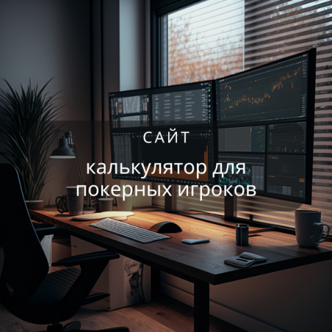 ТЗ сайта: калькулятор для покерных игроков