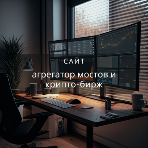 ТЗ сайта: агрегатор мостов и крипто-бирж
