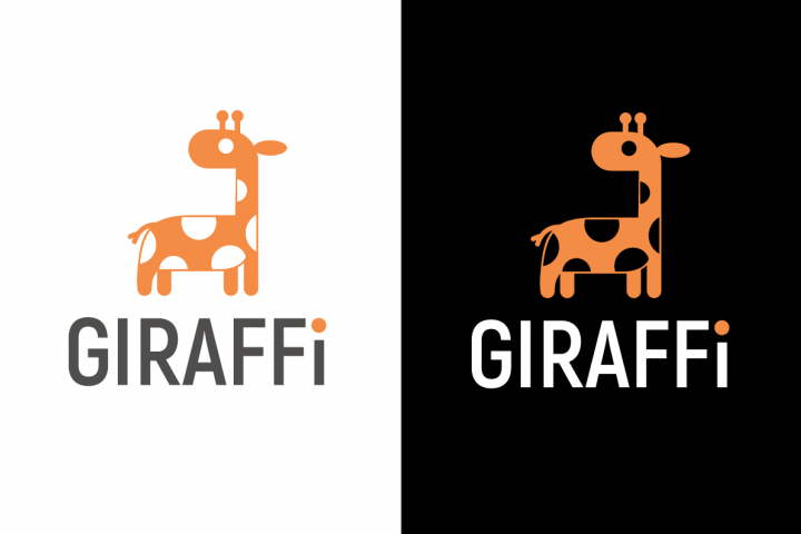 Логотип для детского бренда Giraffi