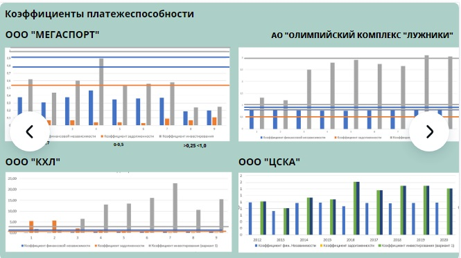 Презентация по теме "Финансово-экономический анализ спортивной о