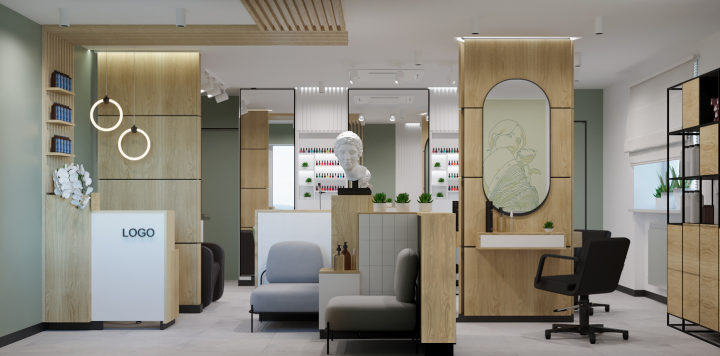 Дизайн-проект салона красоты