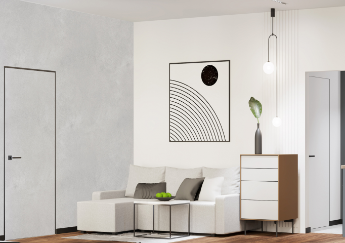 Проект интерьера квартиры-студии