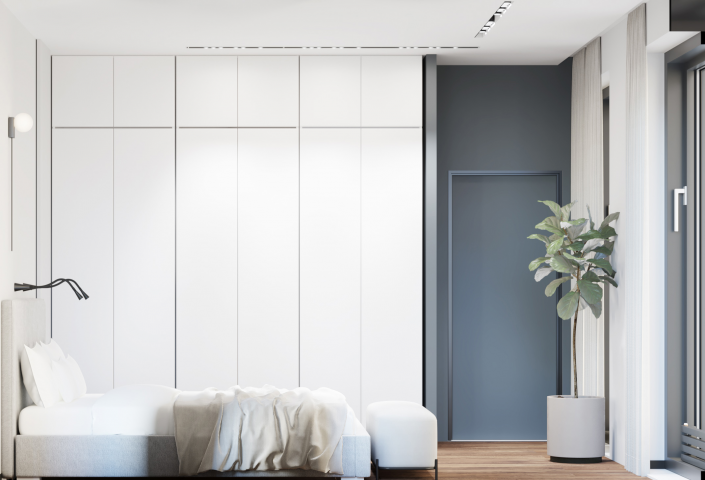 Проект интерьера квартиры-студии