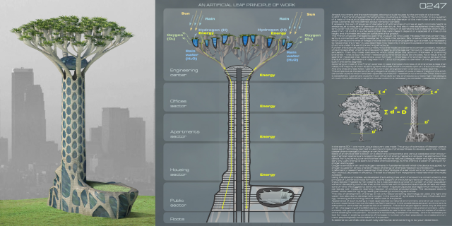 Конкурсный проект eVolo Skyscraper Competition