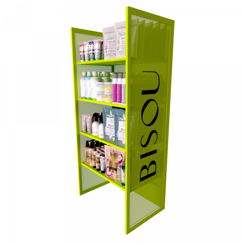 3D Визуализация стойки под средства для тела