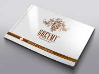 Дизайн и верстка каталога косметики "Greymy"