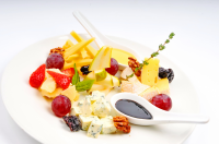 Рекламная фотосъемка блюд для меню кафе "Баловень"