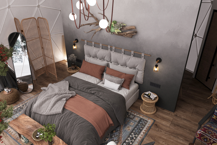 Проект туристического глэмпинга на Алтае.