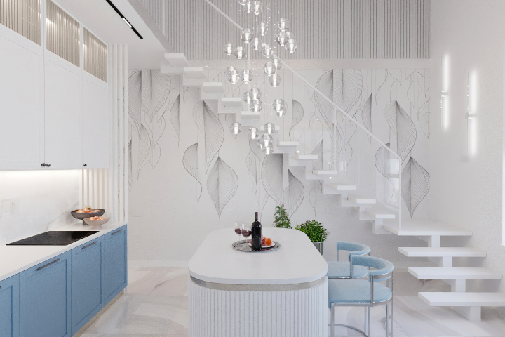 Двухэтажный пентхаус в Москве.