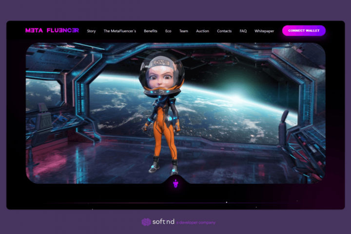 NFT проект | 1000 уникальных айтемов в 3D (meta-fluencer)