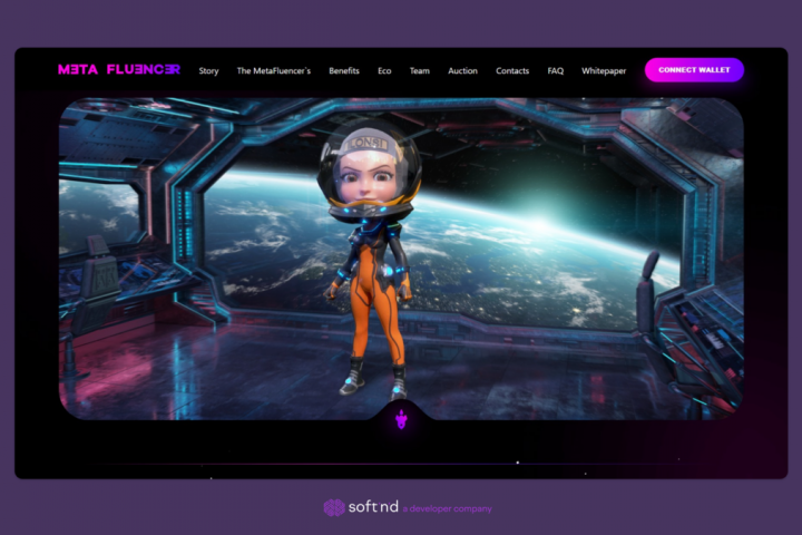 NFT проект | 1000 уникальных айтемов в 3D (meta-fluencer)