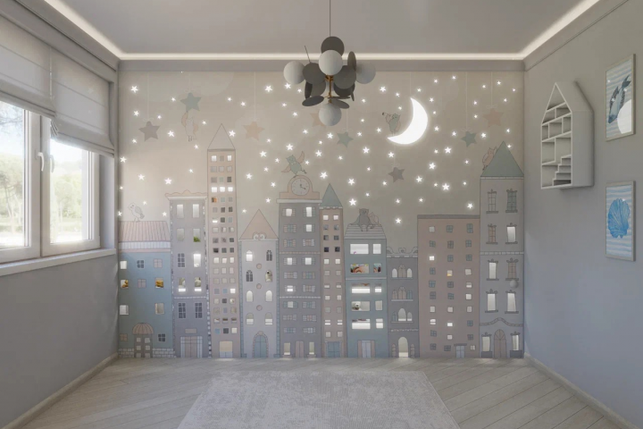 Визуализация детской комнаты (вариант 2)