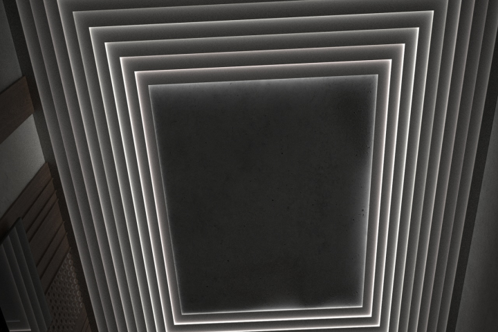 Потолок из панелей WEPR "Ритм"