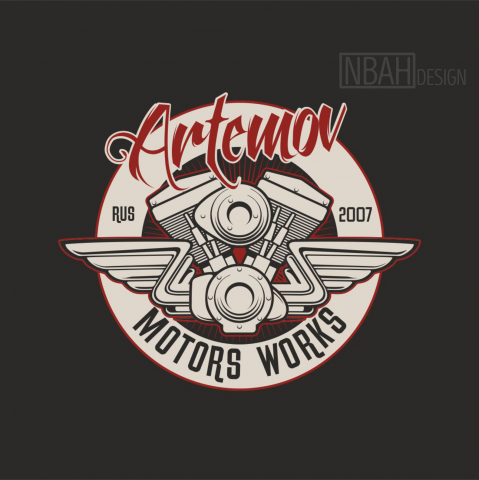 Логотип Artemov Motors Works