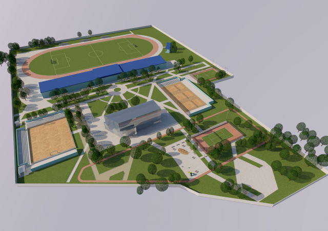 Эскизный проект реконструкции стадиона