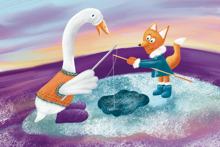 Гусик и Лисонька