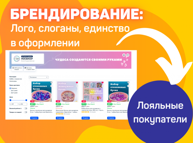 Брендирование магазина на озон
