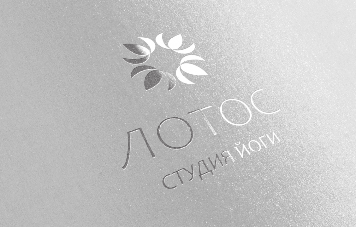Логотип для студии йоги