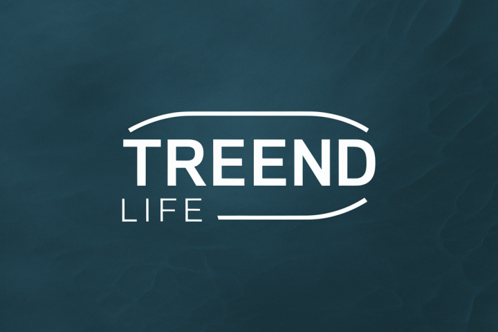 простой минималистичный логотип Название компании Trend Life