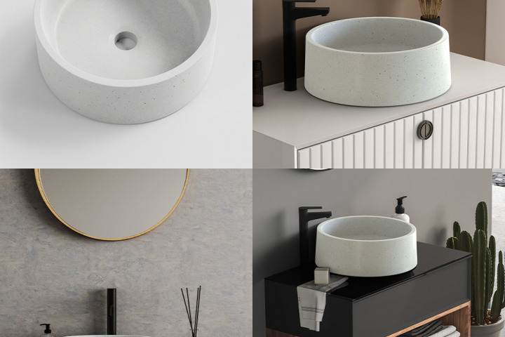 3D рендеры "Раковина"