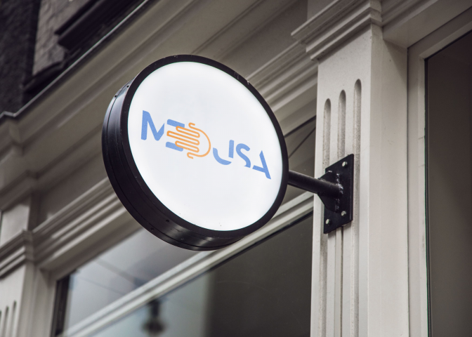 Логотип для бренда "MEDUSA"