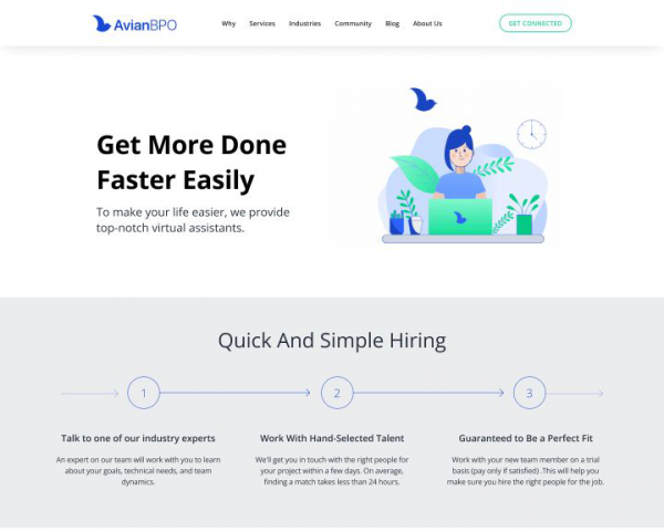 avian bpo многостраничник