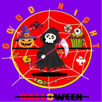 Логотип для преглашений на HALLOWEEN