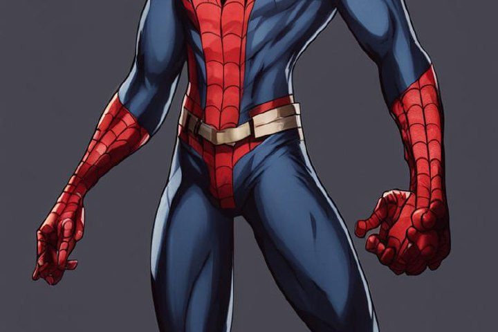 3d персонаж Человек паук