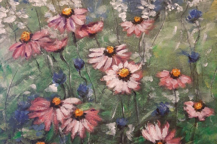 Рисунок Полевые цветы