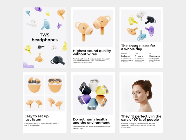 Дизайн карточек для Wildberries