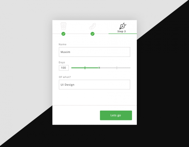 100 days of UI-День 1 #3