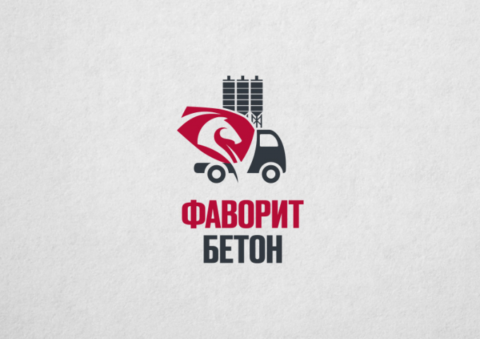 Логотип для бетонного завода