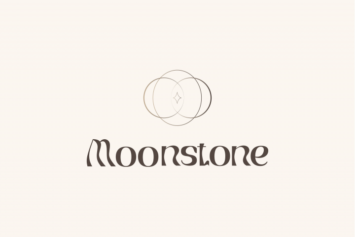 Логотип для магазина украшений "Moonstone"