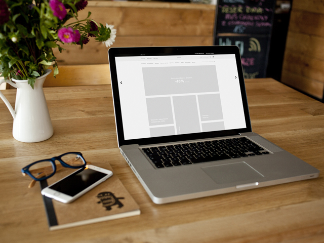 Прототип главной страницы интернет-магазина ИвТренд