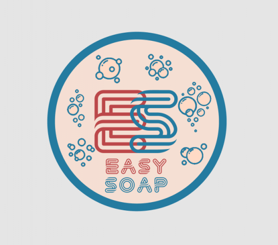 Логотип для изготовителя мыла ручной работы "Easy Soap" №3