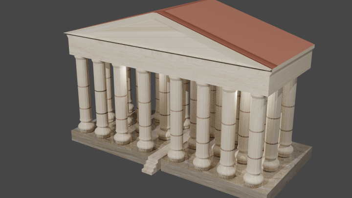 3D модель строения