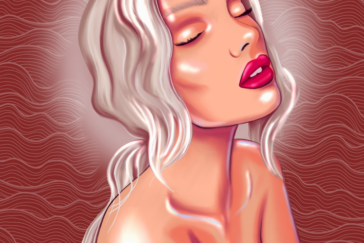 Зарисовка девушки