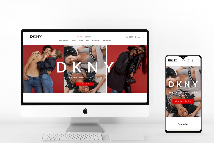 E-commerce для бренда DKNY