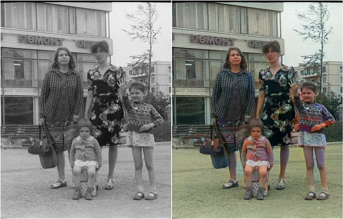 Реставрация старых фото