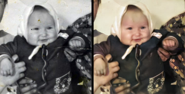 Реставрация старых фото