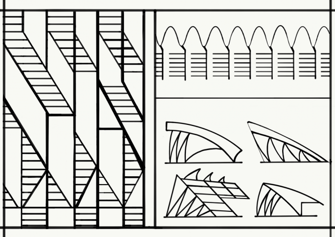 Разработка паттерна и логотипа для музея науки в Валенсии