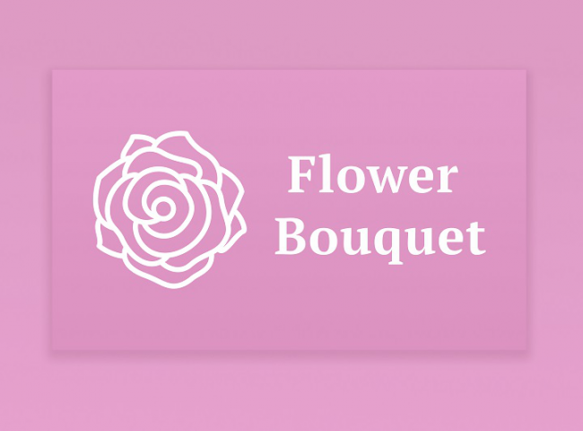 Логотип для Flower Bouquet