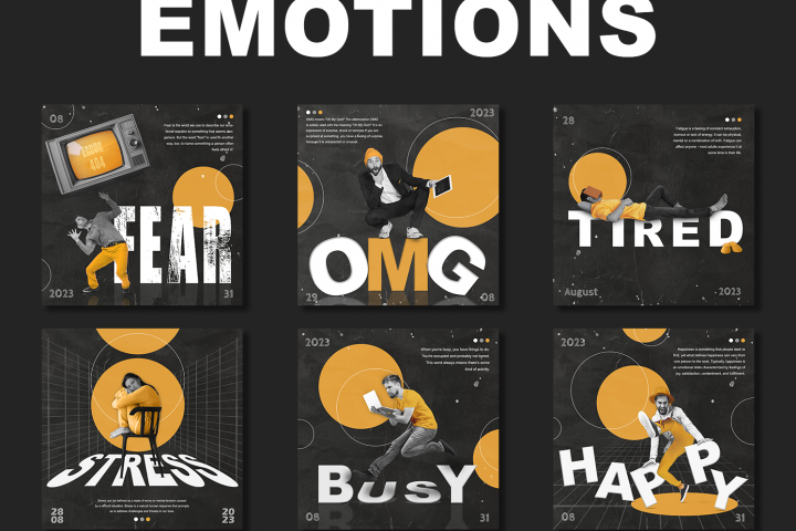 Emotions-Posters design
