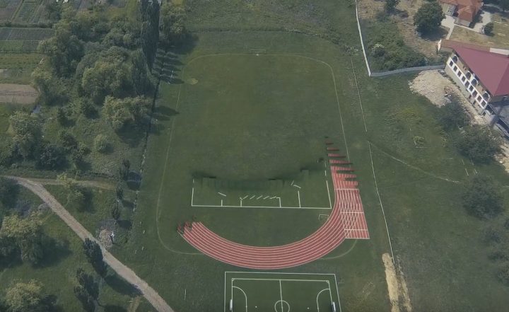 Анимация постройки стадиона