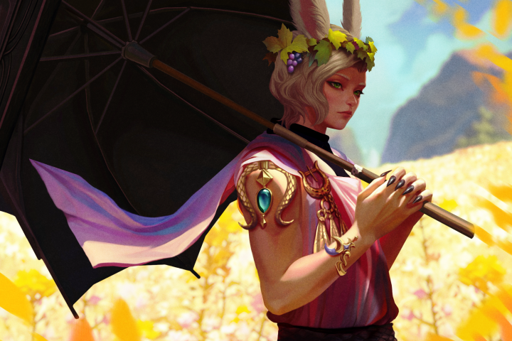 Персонаж из игры Final Fantasy XIV.