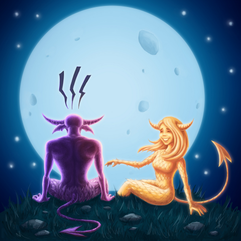 Сатир и Дриада